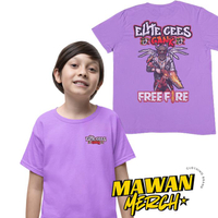  Kaos Anak FF Elite Pass Edition – Full Skin Print + Nama Sendiri