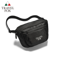 TRAVEL FOX 旅狐 悠遊山嵐輕量防潑水側背包(TB805-01 黑色)