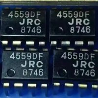 2 pieces/Lot 4559df Original njm4559df jrc4559DF Double OP amp, four-digit code, for heavy duty tuners