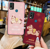 Ốp lưng dành cho Nokia C21 PLUS / Nokia C31 / C32 / G11 PLUS mẫu chú Ngựa Tết Lucky tiền cute