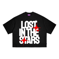 Lost In The Stars Black T-Shirt |   Boxy Fit |   Lost In The Stars |   Black |   Paradigm Capital | 