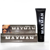 Maxman-pomada para agrandar el pene, productos sexuales, aumento del masaje masculino, retraso de 60g, extensor de erección, pot