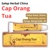 Salep/Crem Gatal Tradisional China Cap Orang Tua untuk Psiorasis, Eksim, Jamur, Kurap, dan Alergi Ku