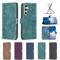Business Magnetic Buckle Flip Leather Case for Samsung Galaxy A55 A54 A53 A52 A51 A42 A41 A35 A34 A33 A32 5G A31 A12 Cover
