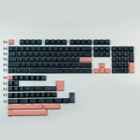 Firefly Design Black Pink Keycap For Cherry Mx Gateron Kailh Box TTC Cross Switch Mechanical Keyboard Cherry Profile PBT Key Cap