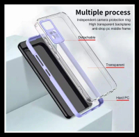 Terlaris Xiaomi Redmi Note 12 Pro 4G Fusion Hybrid Original Soft Case Casing Back Transparan Silikon