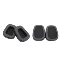 2 Pairs Soft Comfortable Leather Ear Pads Cushion for Logitech G533 G933 G633 G 633 933 Artemis Headphones Headset