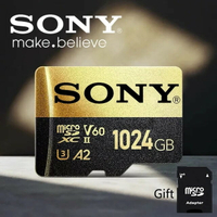【日本代購-現貨】Sony Micro SD 卡高速 SD 記憶卡 1024GB/1TB MicroSD U3 A2 TF 快閃記憶體卡適用於 手機相機桌上型電腦