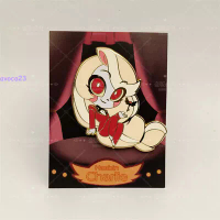 Hazbin Hotel Vel Vox Val Cosplay Anime Metal Pin Badge Collectible Otaku Gift