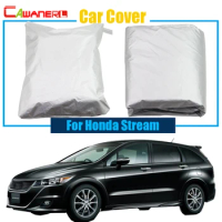 Cawanerl Full Car Cover Anti UV Sun Shade Snow Rain Resistant Protection Cover For Honda Stream
