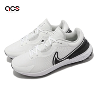 Nike 高爾夫球鞋 Infinity Pro 2 Wide 男女鞋 白 黑 寬楦 機能 高球 緩震 運動鞋 DM8449-115