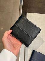 現貨在台～不用等~ Tod'S 黑色一字型零錢袋短夾