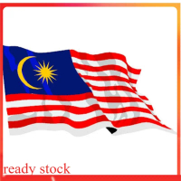 bendera daerah Bendera Malaysia / Malaysia Flag poly flag 2x4 and 3x6 (NYLON) Supplies