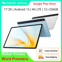 Tab30 11inch Tablet Android 13 2K FHD+ Display 12GB RAM 256GB ROM UNISOC T616 Octa Core Dual 4G VoLTE 8000mAH 20MP+8MP