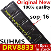 ชุดชิป DRV8833 (10 ชิ้น) ใหม่เอี่ยม พร้อมแพ็กเกจ SOP-16