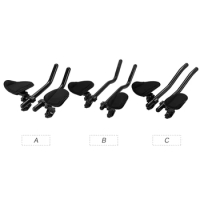 Cycling Bike Rest Handlebar Aero Bar Bicycle Relaxation Handle Bar Triathlon MTB Road Bike Arm Rest Bar Bike Aerobar