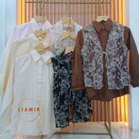 Atasan mix vest borkat import