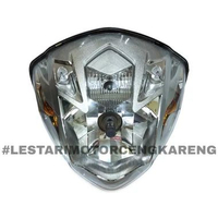 HEADLAMP REFEKTOR LAMPU ATHLETE ATLET NEW ASLI RINDER KOMPLIT KAWASAKI