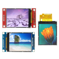 C64 1.77 1.8 inch TFT LCD Module LCD Screen SPI serial 51 drivers 4 IO driver TFT Resolution 128*160 1.8 inch TFT interface