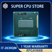 Intel Core I7-2630QM SR02Y Processor i7 2630QM notebook Laptop CPU Socket G2 Suitable for HM65 75 76 77 chipset laptop rPGA988B