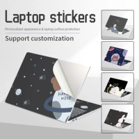 Universal Laptop Skins PVC Stickers Cartoon Cover Sticker 13.3"14"15.6"17" Vinyl Creative Decal for Macbook/Lenovo/Hp/Acer/ASUS