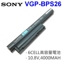 SONY 6芯 日系電芯 BPS26 電池 VPCCA17EC VPCCA18EC VPCCA1 VGP-BPS26 VPCCA16 VPCCA16FW VPCCA17EC VPCCA190