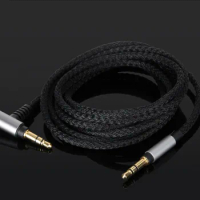 Replace Audio nylon Cable for SONY MDR-1000X/1000XM2 XM3 XM4 WH-H800 H810 WH-H900N WH-H910N XB900N XB700 1AM2 headphones