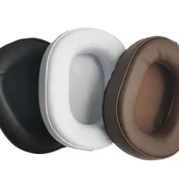Replacement Earpads Protein Leather &amp; Memory Foam Ear Cushion Cover For Audio-Technica ATH-SR5 SR5BT On-Ear Headphones