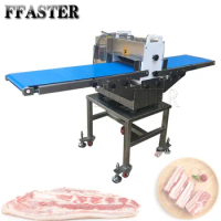 Automatic Turkey Breast Slice Cutting Machine Jerky Slicing Cutter /Fresh Beef Meat Fillet Slicer Machine on Hot Sale