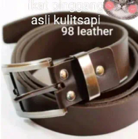 ikat pinggang asli kulit sapi pria