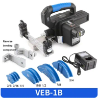 Electric Tube Bender VEB-1 Electric Tool Copper Tube Bender 6-22MM Air Conditioning Tube Bending Automatic pipe bender