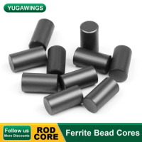 10Pcs Ferrite Bead Core Inductor ROD High Frequency Anti-Interference SMPS RF Ferrite Inductance 3x8 4x15 5x20 6x25 10x25 10x30