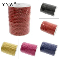 5mm 20Yards/Lot 9 Color Nylon Cord Bracelet Multicolor Thread Chinese Knot Macrame Rattail For DIY Bracelet Braided