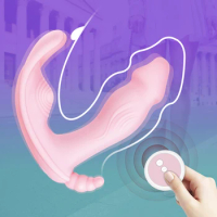 New Dildo Vibrator Female Vibrating Panties for Women Clitoris Stimulator Adult Masturbator Vagina Toys Remote Control Sex Tools