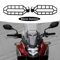2PCS Motorcycle Front&amp;Rear Turn Signal Light Protection Cages Shield Cover For Honda CB500X CB 500X CB500F CB400X 2019 2020 2021