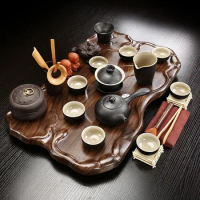 Wedding Matcha Gaiwan Tea Set Portable Travel Chinese Gongfu Tea Set Luxury Automatic Gift Mates Para Yerba Chinese Porcelain