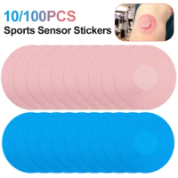 100Pcs Sports Sensor Stickers Waterproof Freestyle Libre Plasters Skin-Friendly Anti Slip Long Lasting for Outdoor Rock Climbing