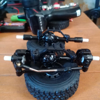 Seat Axel Gardan Depan Belakang+Gearbox Rc Car MND90 1/12