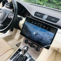 NaviHua 12.8 Inch Android 8.1 System 2 Din Universal Car DVD Audio PX6 360 Turn IPS Screen 1920*1080 Car Radio for Tesla Model