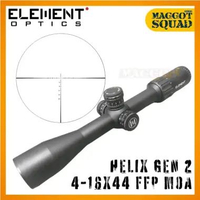 Teleskop ELEMENT OPTICS HELIX GEN 2 4-16x44 FFP Paralax Lensa Jernih Multi Coated Waterproof, Fogpro