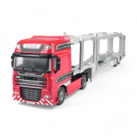 1:50模型車 全合金 車輛運輸車 汽車拖運車 雙層運輸車(拖車 拖板車 汽車運輸車 重型卡車)