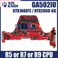 GA502IU R5-4600R7-4800H R9-4900H GTX1660Ti RTX2060-6G Mainboard For Asus ROG Zephyrus G15 GA502IV GA502 Laprop Motherboard