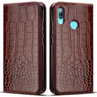 For Huawei Y7 2019 Case Magnetic flip leather case For Huawei Y7 Prime 2019 Case Cover Huawei Y 7 2019 Silicone Coque