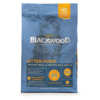 美國BLACKWOOD柏萊富-天然寵糧特調幼貓成長配方(雞肉+糙米) 4LB/1.82KG