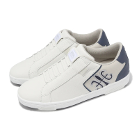 【ROYAL Elastics】休閒鞋 Adelaide 男鞋 白 米白 藍 真皮 獨家彈力帶 緩衝(02633055)