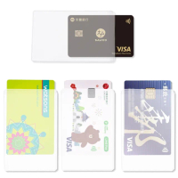 【愛Phone】透明信用卡套 20入組(透明卡片套/身份證套/悠遊卡套/卡片套)