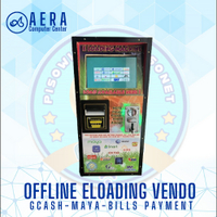 Offline Eloading Machine kiosk type with freebies 2feet height 10inches tablet