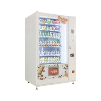 2024 New Arrived Vending Machine For Foods And Drinks Customized Automatic Retail Combo Food Vending Machine