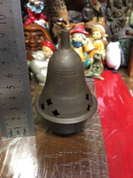 日本回流銅香爐，造型獨特少見，高度約9.5cm，包漿老，有使