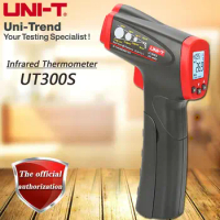 UNI-T UT300S handheld infrared thermometer, non-contact mini thermometer, range -32 C-400 C